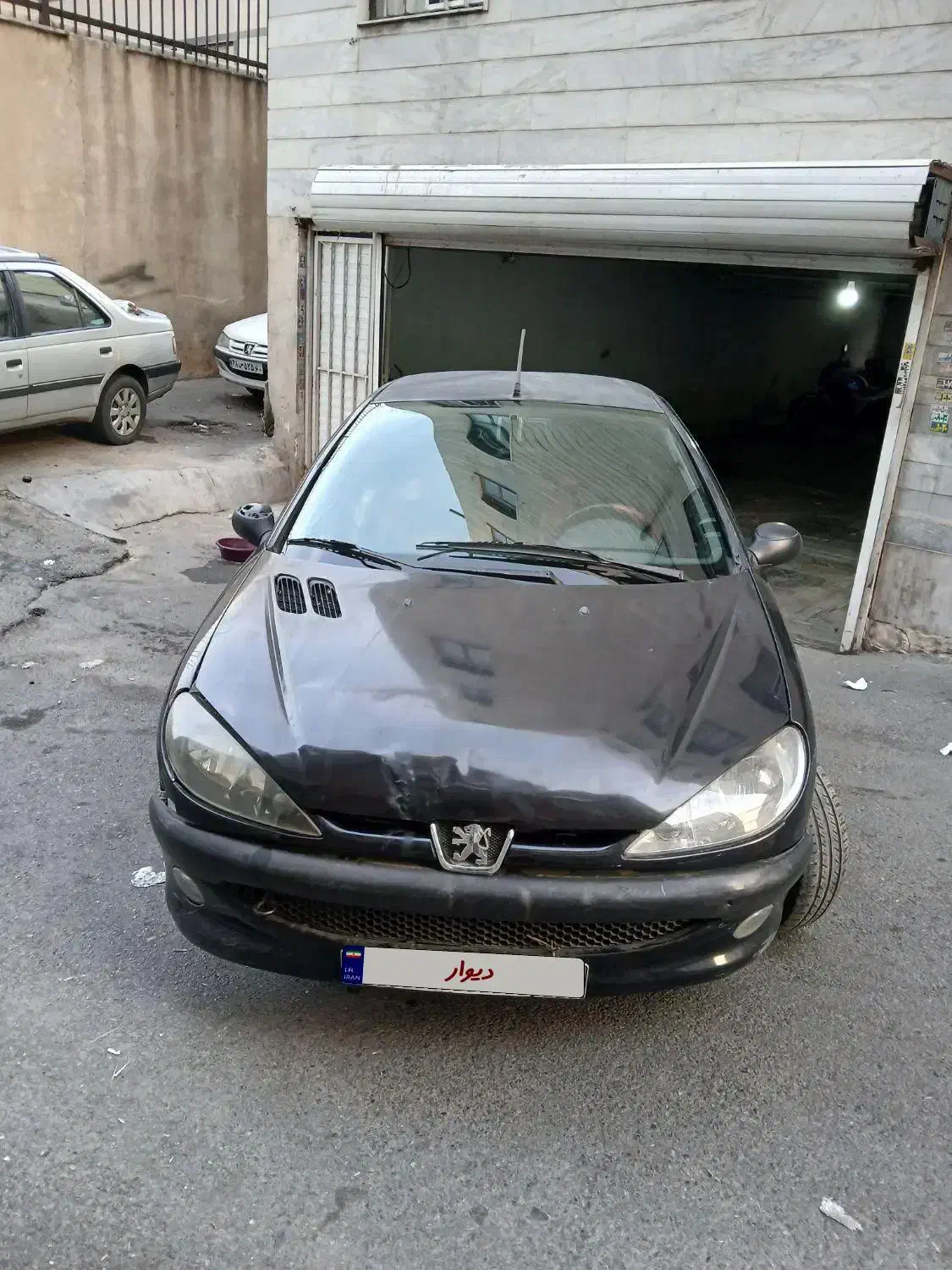 206مشکی فرانسه|خودرو سواری و وانت|تهران, جوادیه|دیوار