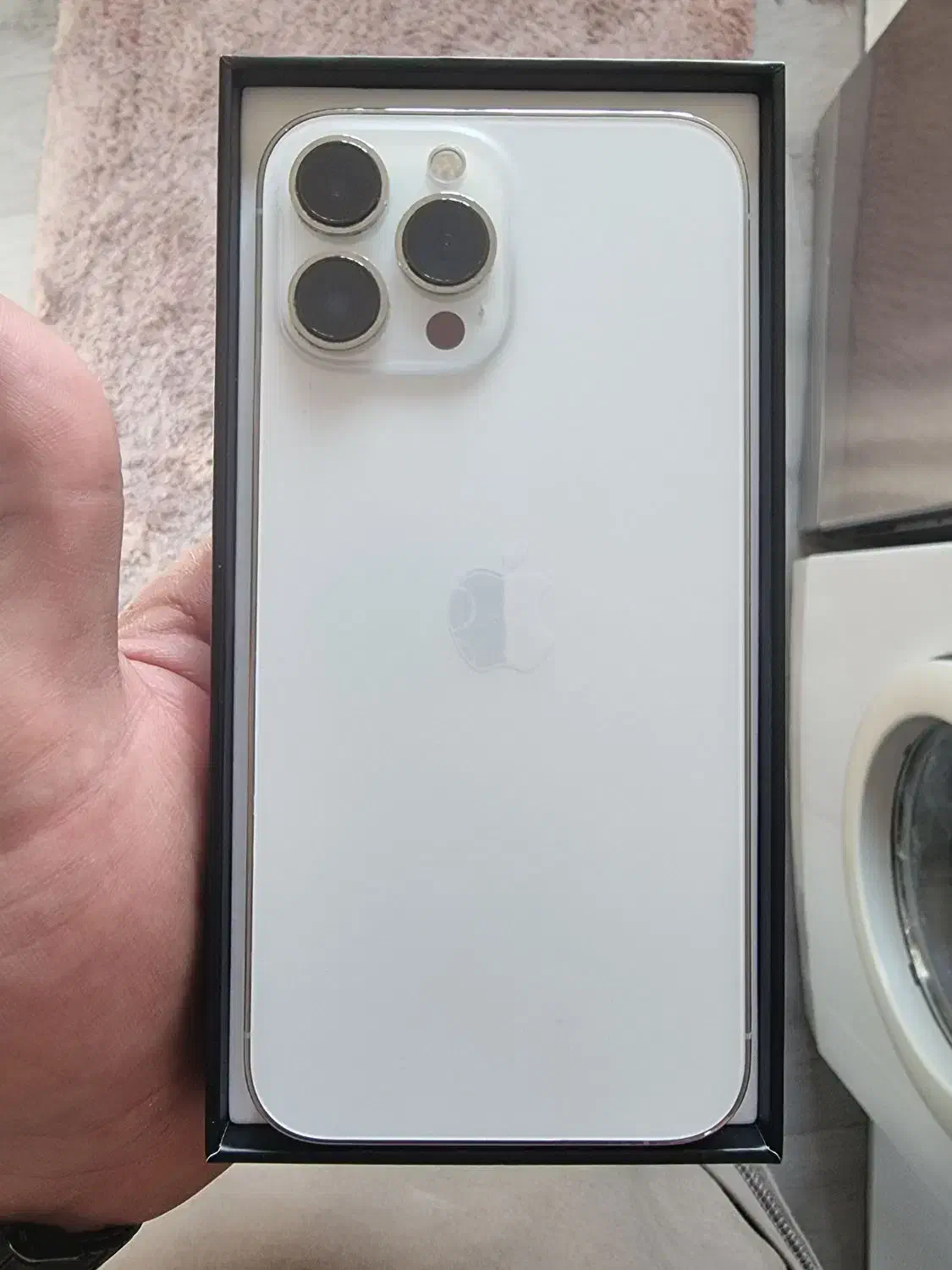 آیفون 13 پرو مکس سفید 128 گیگ|موبایل|آمل, |دیوار