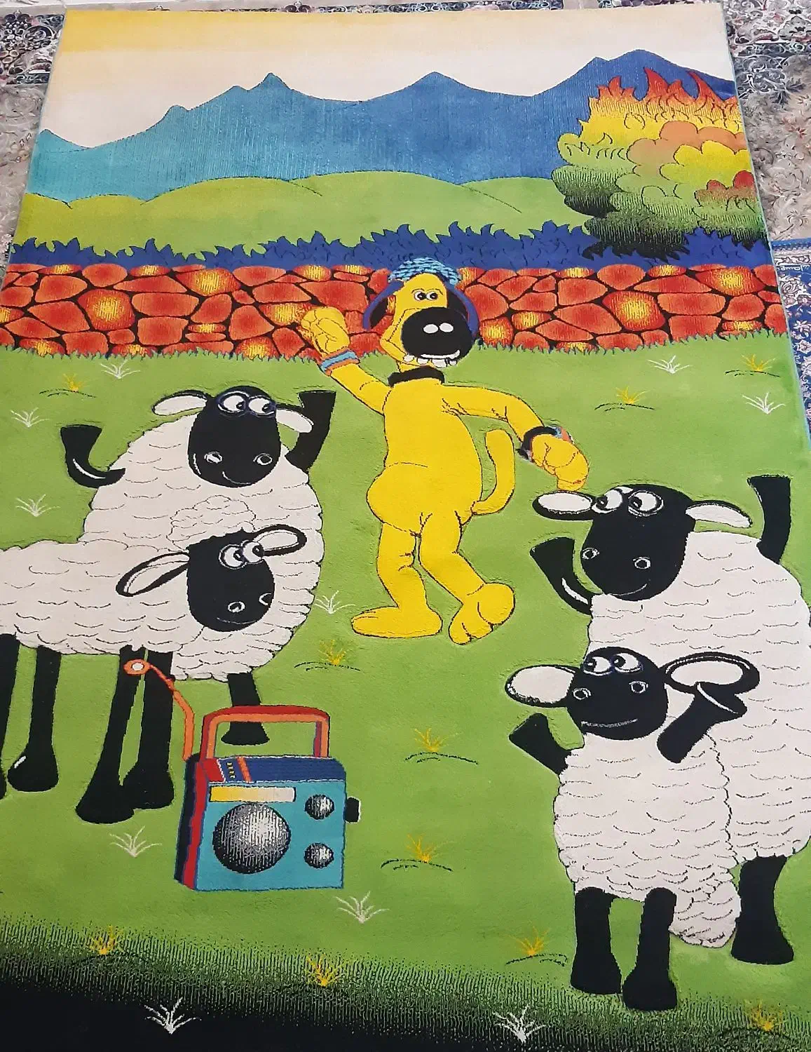 فرش اتاق کودک|فرش|یزد, |دیوار