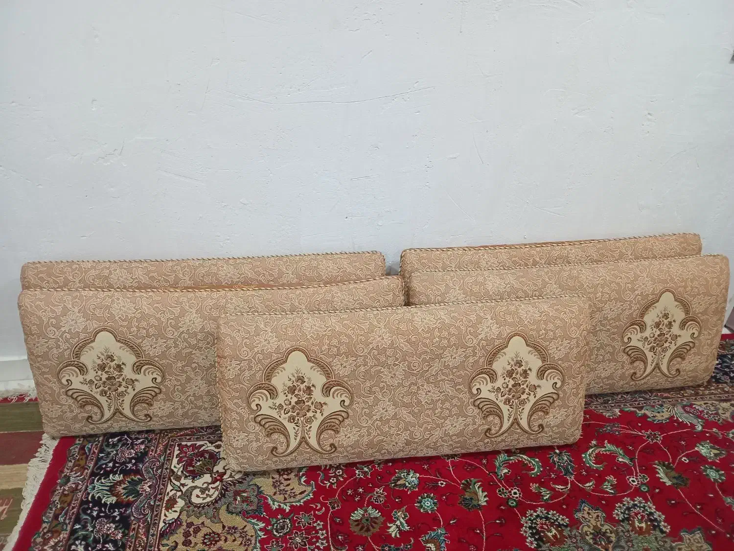 پشتی و گلیم فرش|گلیم، جاجیم، گبه|شوشتر, |دیوار