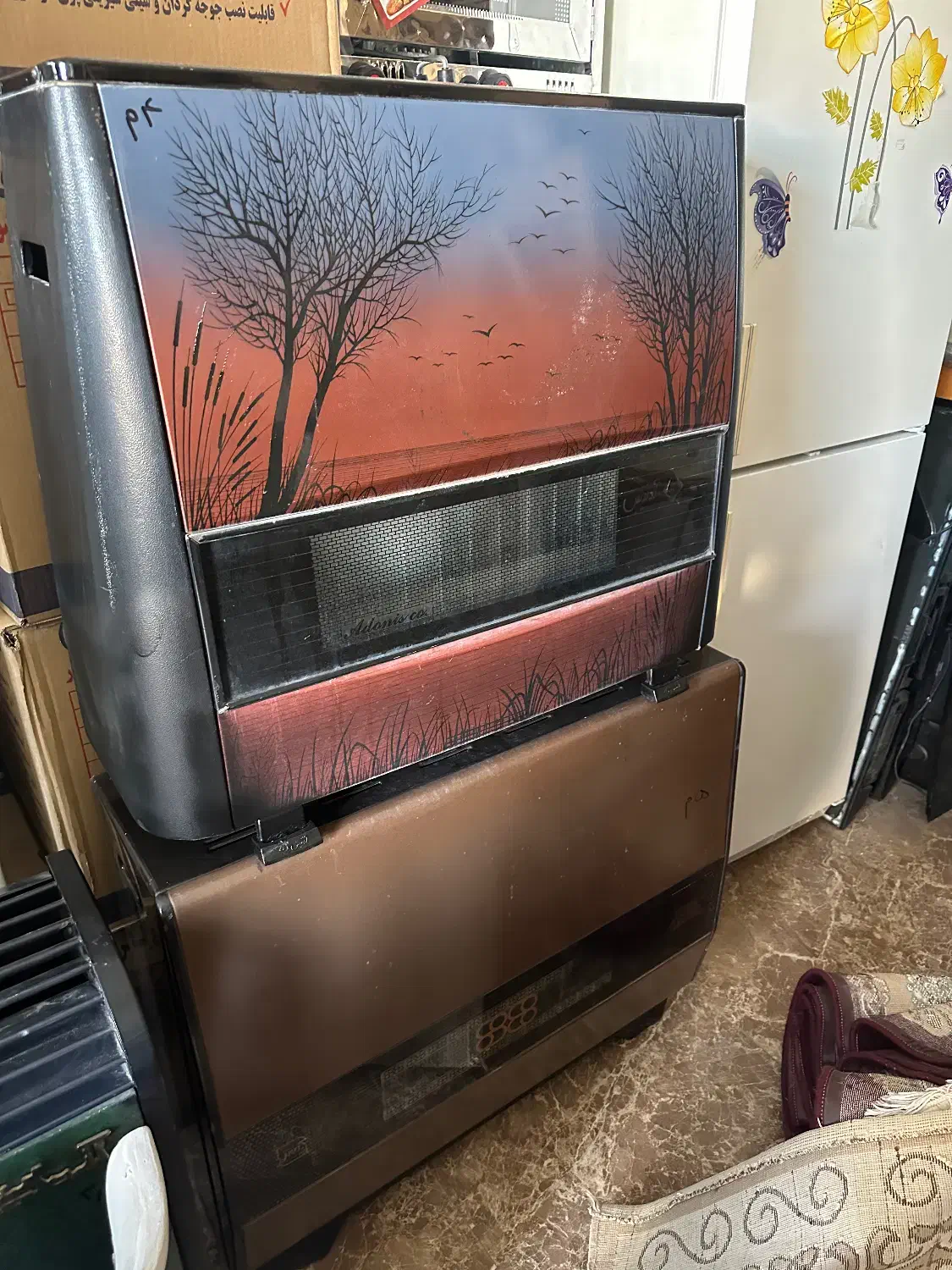 بخاری گازی و برقی|بخاری، هیتر، شومینه|بوکان, |دیوار