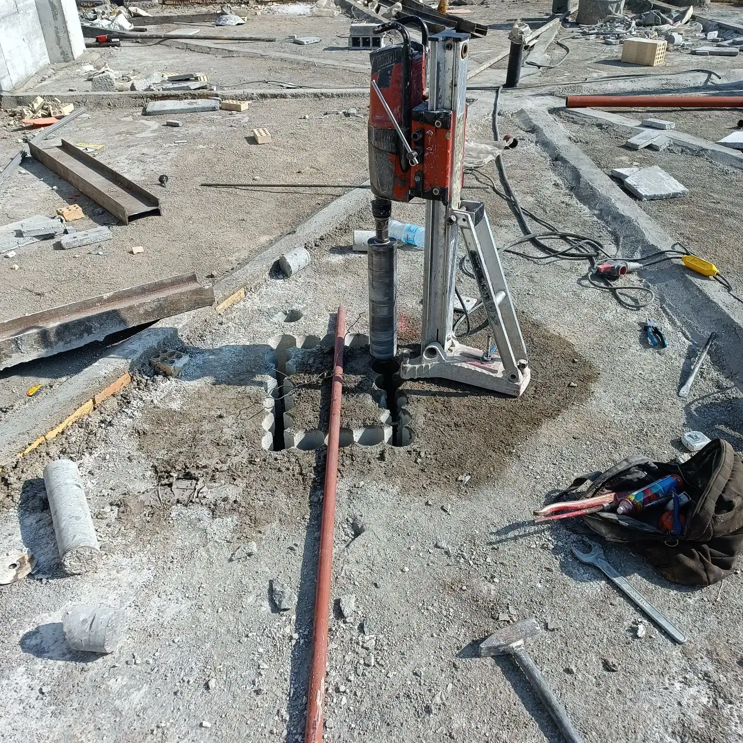 کرگیری و برش بتن کاشت میلگرد|خدمات پیشه و مهارت|تهران, اتحاد|دیوار