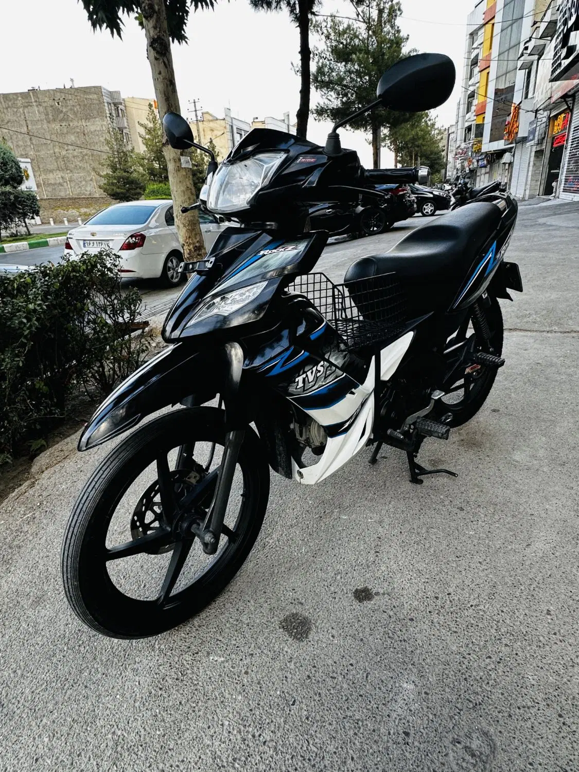 tvs راکز ۱۲۵ آس آس زیر خاکی ۱۳۹۴|موتورسیکلت|مشهد, شریف|دیوار
