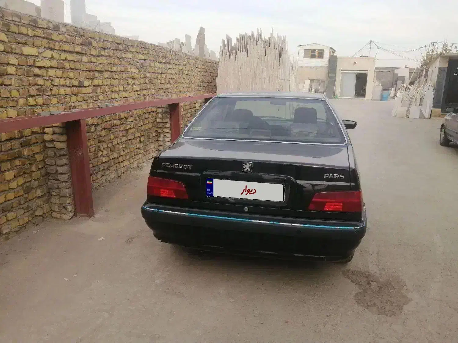 پژو پارس مشکی TU5 مدل 1401|خودرو سواری و وانت|طرقبه, |دیوار