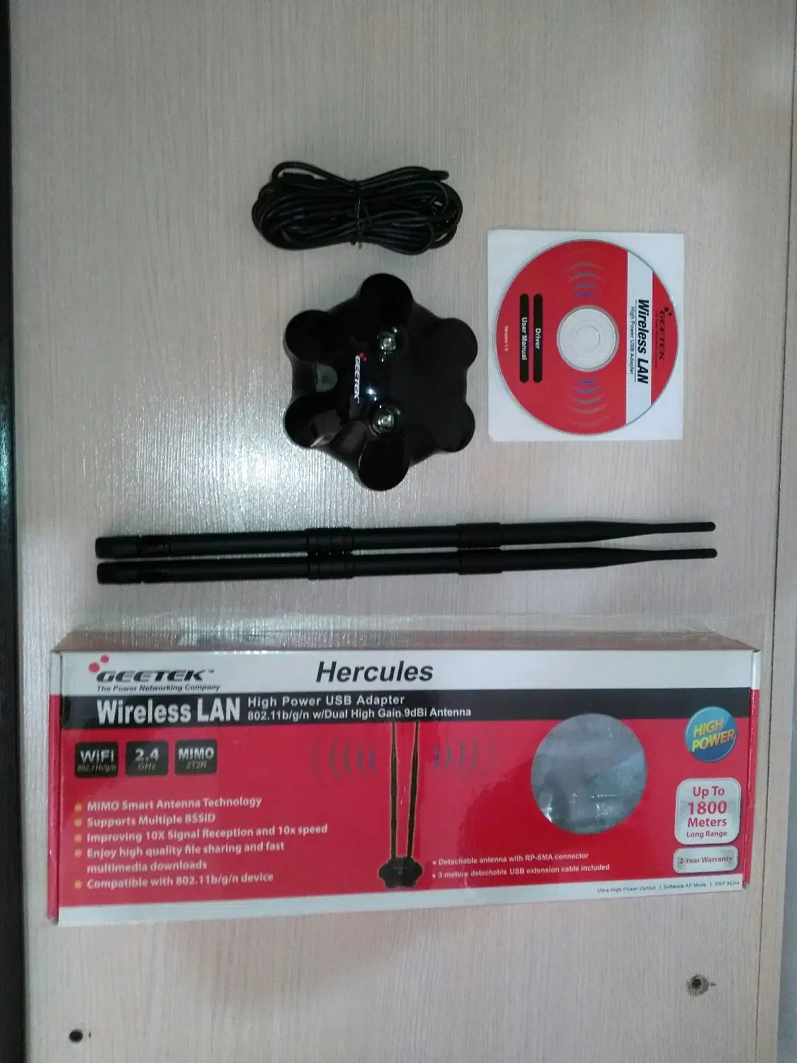 کارت شبکه وایرلس جی تک|مودم و تجهیزات شبکه|کرمانشاه, |دیوار