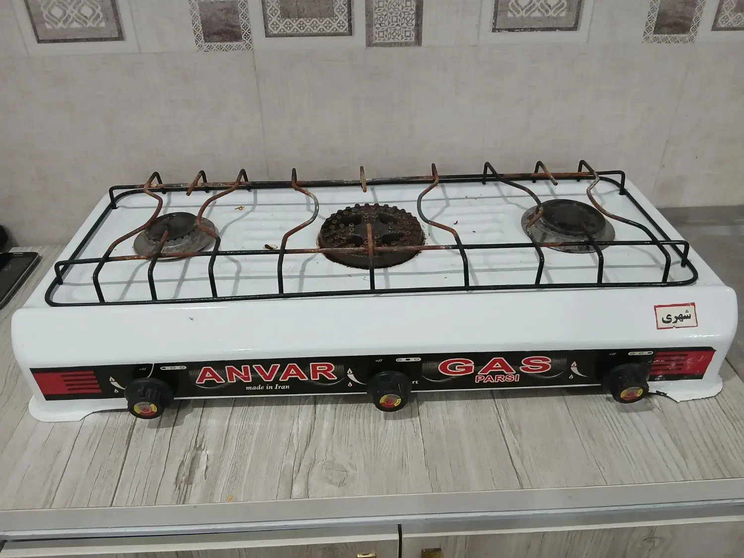 اجاق گاز ۳ شعله نو|اجاق گاز و لوازم برقی پخت‌وپز|شادگان, |دیوار