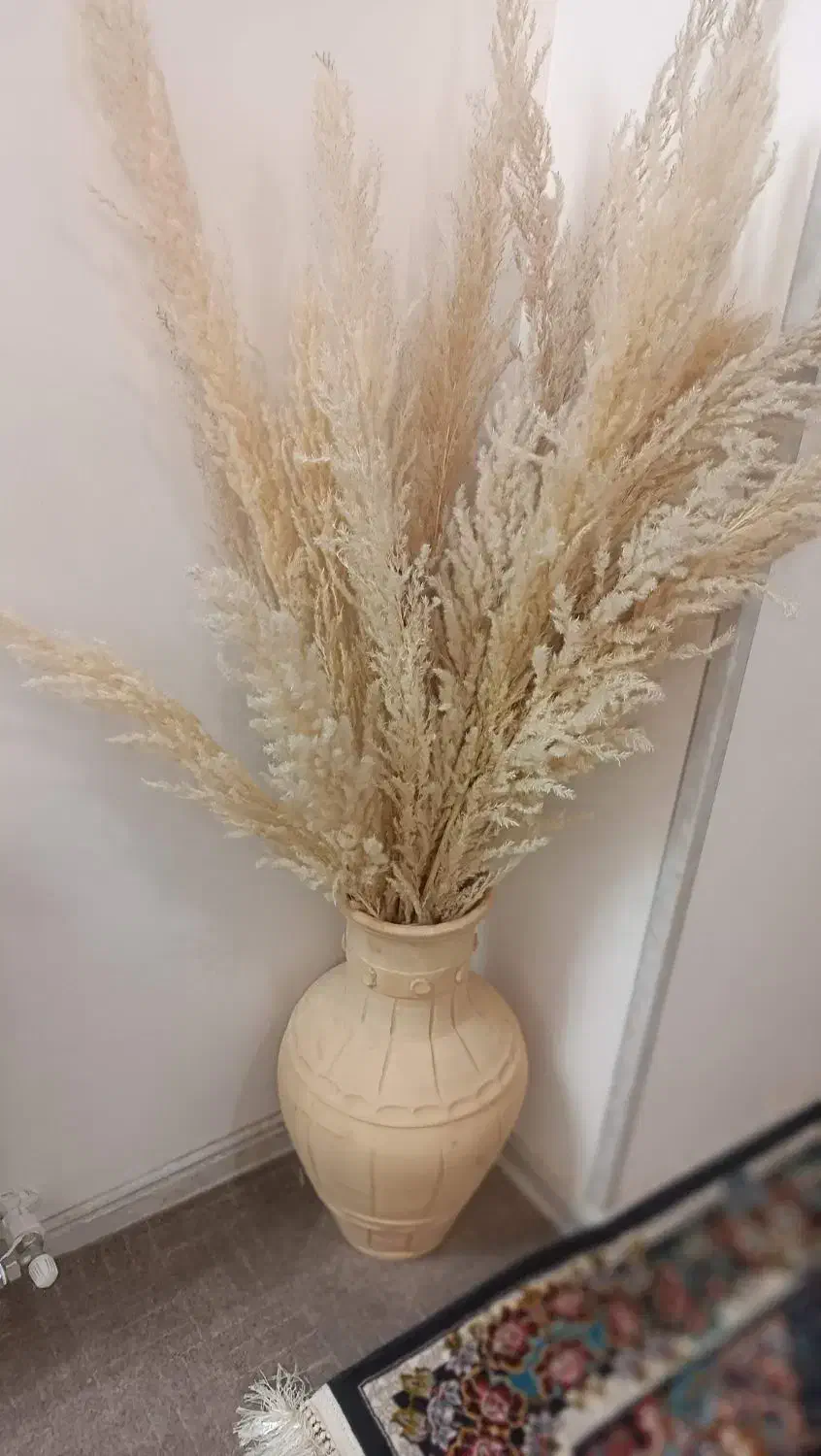 گل پامپاس وگلدون|گل مصنوعی|زنجان, |دیوار