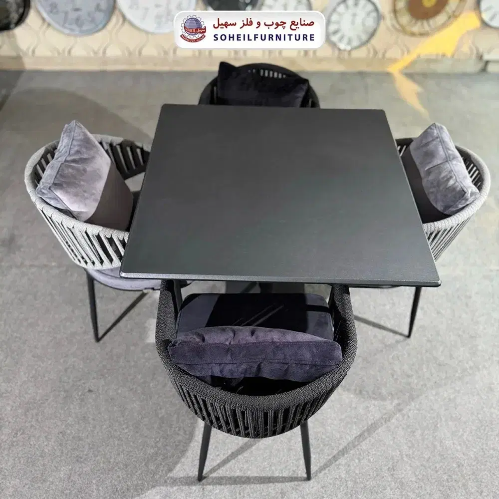 صندلی بافت کف دوبل در رستوران کافی شاپ کیم نت|میز و صندلی غذاخوری|چهاردانگه (تهران), |دیوار