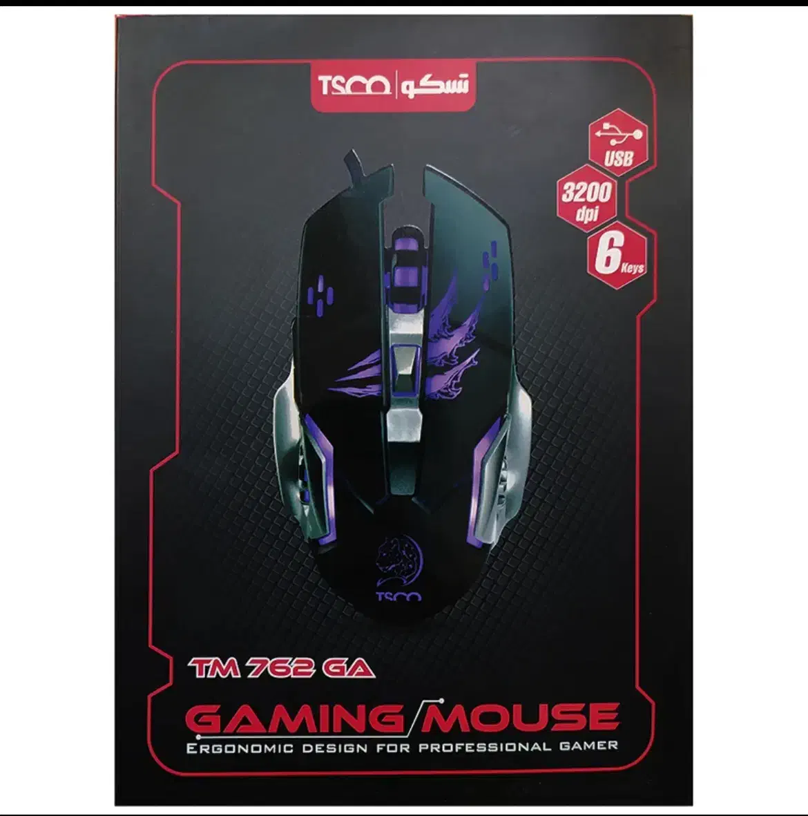 موس گیمینگ تسکو مدل TM 762|قطعات و لوازم جانبی رایانه|بوشهر, |دیوار