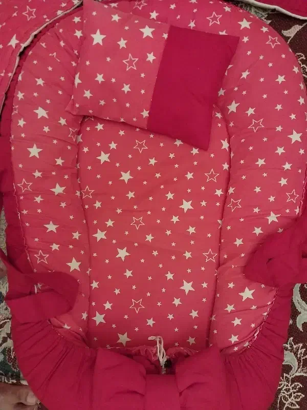 ست خواب و قنداق و بازی نوزاد پنج تیکه|رختخواب، بالش، پتو|تهران, اقدسیه|دیوار