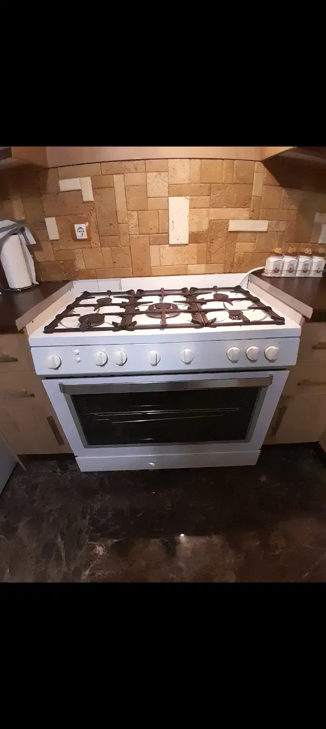 اجاق گاز ۵ شعله خارجی مارک تکنوگاز ساخت ایتالیا|اجاق گاز و لوازم برقی پخت‌وپز|لواسان, |دیوار