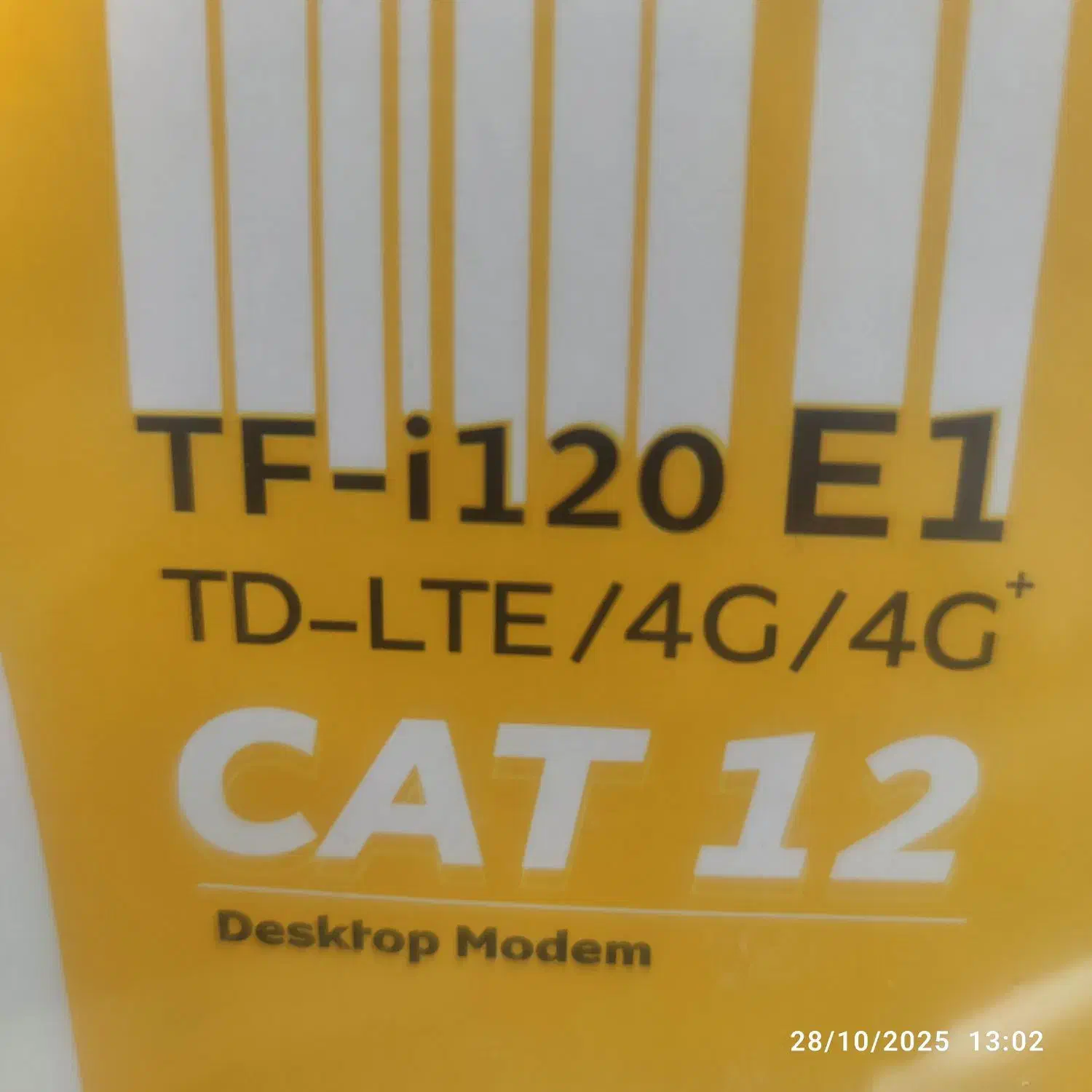 فروش مودم ایرانسل TFI120 E1 به همراه سیم کارت td|مودم و تجهیزات شبکه|مشهد, جاهد شهر|دیوار