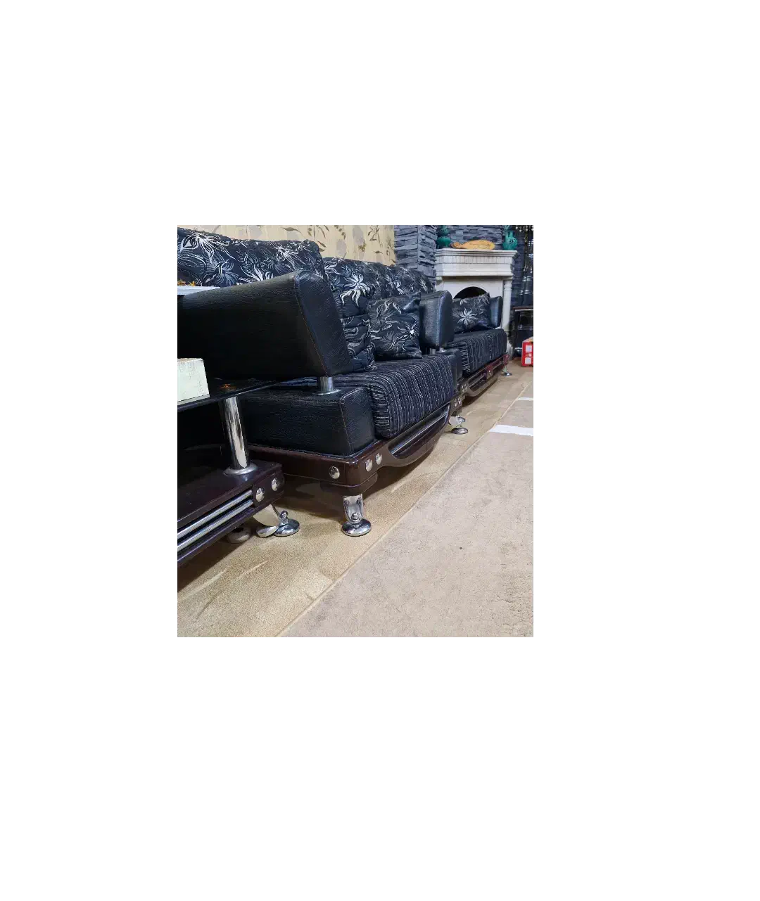 فروش میلمان ۷ نفره سبک کلاسیک|مبلمان خانگی و میز عسلی|اهواز, کمپلو شمالی|دیوار