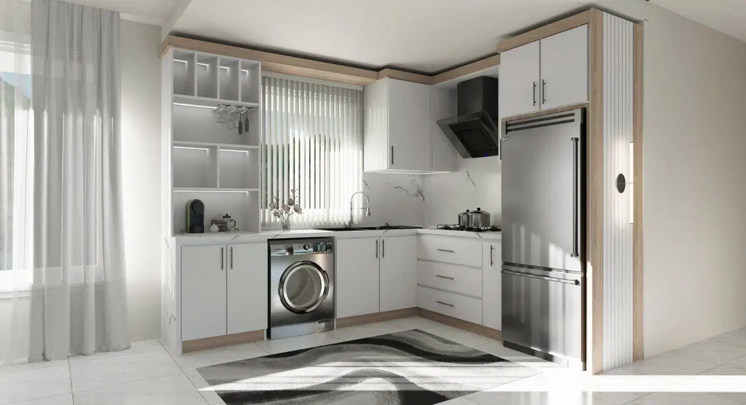 متریال کابینت آشپزخانه و دکوراسیون داخلی|خدمات پیشه و مهارت|چناران, |دیوار