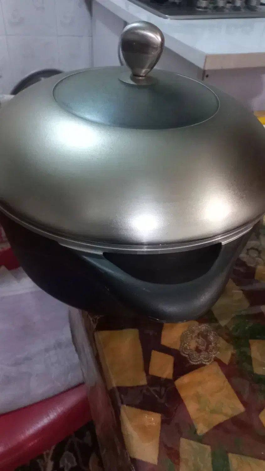 قابلمه تفلون 10نفره چدن رژیمی|ظروف پخت‌وپز|رشت, توشیبا|دیوار