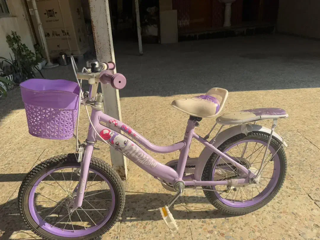 دوچرخه دخترانه نو|دوچرخه، اسکیت، اسکوتر|ریگ, |دیوار