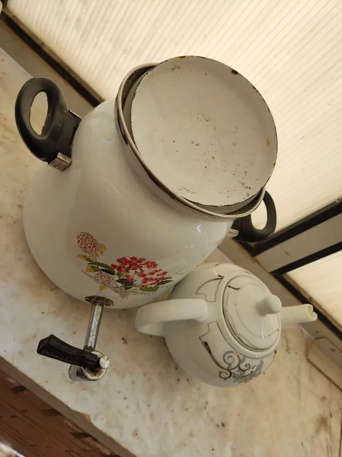 کتری قوری|قوری، کتری، قهوه‌ساز دستی|قم, پردیسان|دیوار