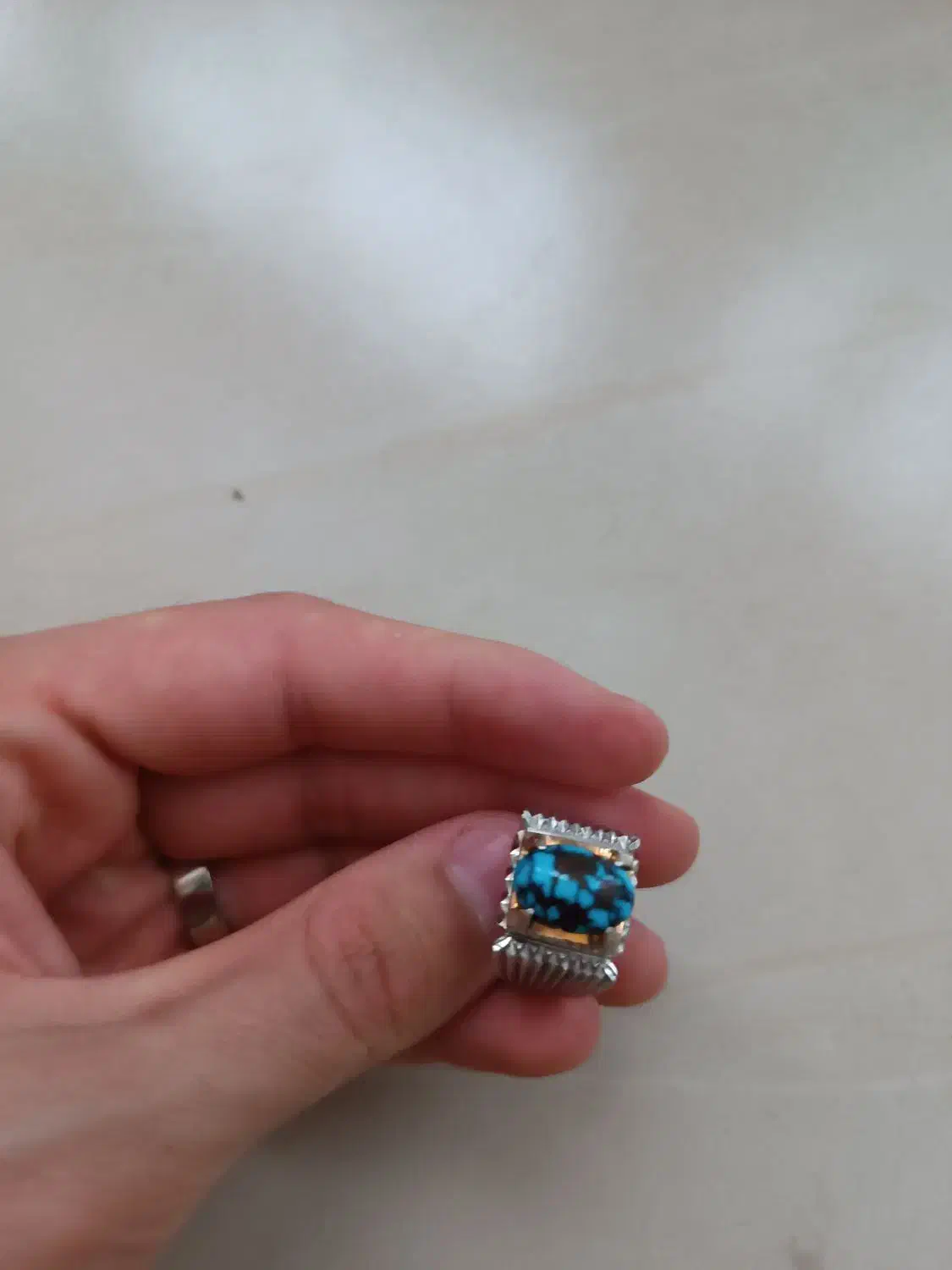 انگشتر نقره دستساز|جواهرات|سیرجان, |دیوار