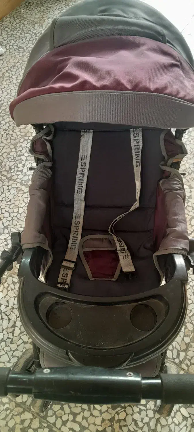 کالسکه وکریر کودک مارک اسپرینگ  خارجی|کالسکه و لوازم جانبی|املش, |دیوار