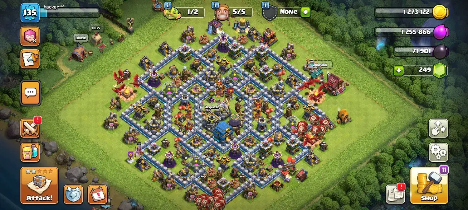 اکانت کلش آف کلنز|کنسول، بازی ویدئویی و آنلاین|کوهدشت, |دیوار