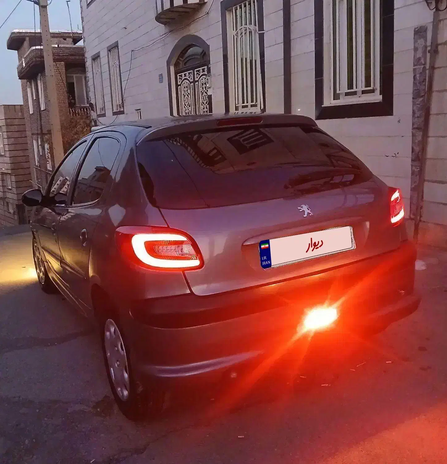 206 مدل ۸۸ تیپ3 فول (سفارشی)|خودرو سواری و وانت|سنندج, |دیوار