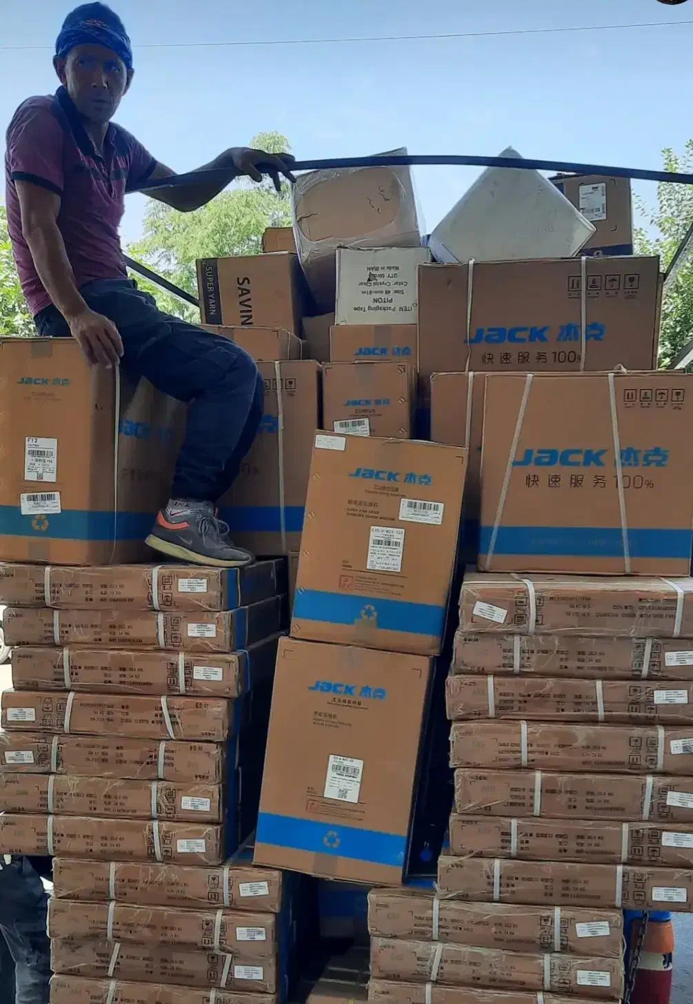 پخش چرخ خیاطی جک مدل F4 راسته دوز صنعتی (آکبند)|چرخ خیاطی و ریسندگی|بندر گناوه, |دیوار