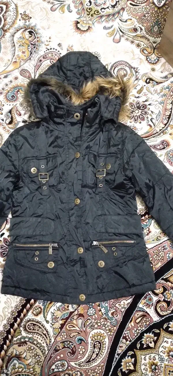 کاپشن دخترانه در حد کاملا نو|کفش و لباس بچه|اردکان, |دیوار