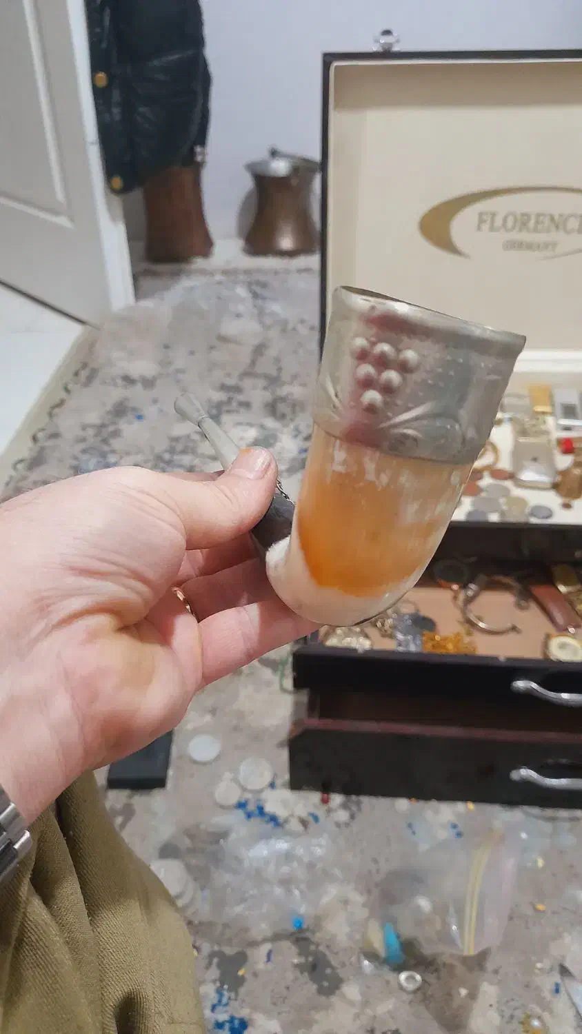 شراب خوری یا پاروت دان|کلکسیون اشیاء عتیقه|ماهدشت, |دیوار