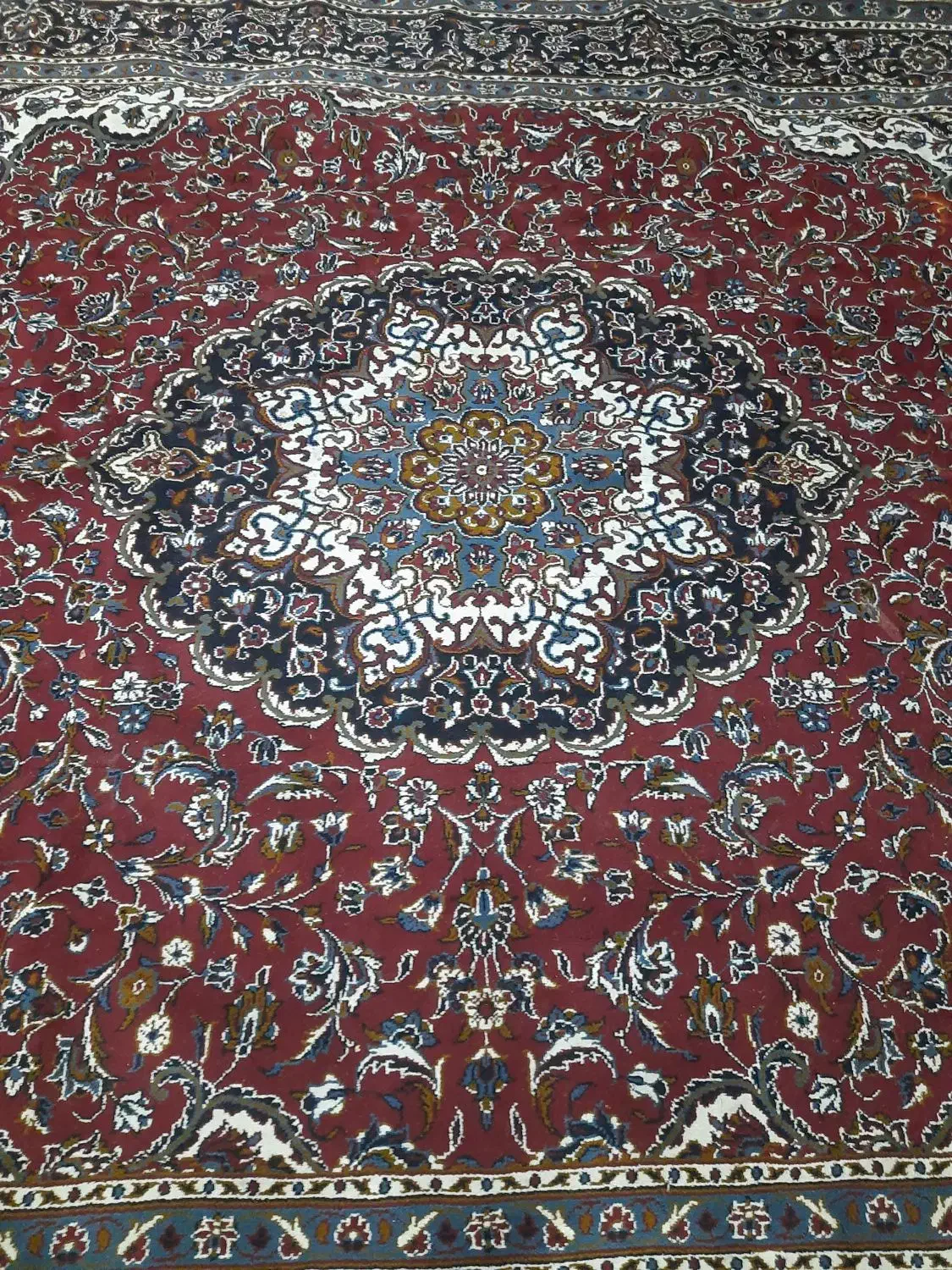 فرش۱۲ متری ۵۰۰ شانه تمام نخ|فرش|قم, میرزائیه|دیوار