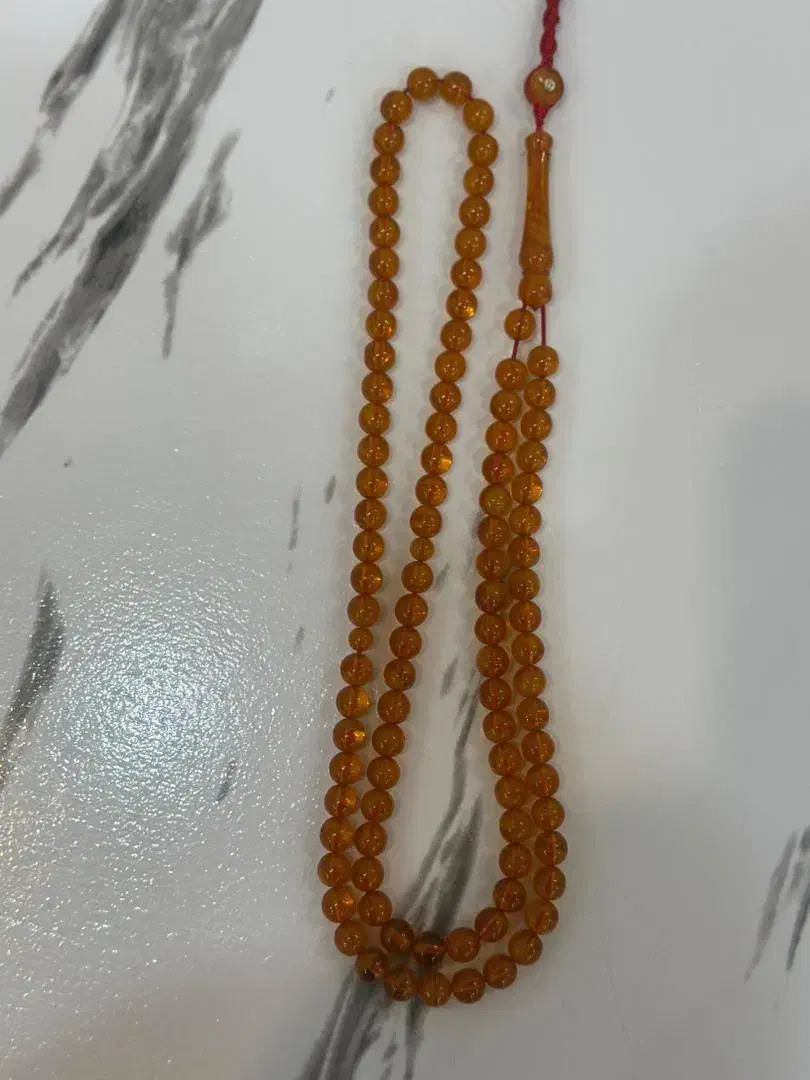 تسبح کهربا|کلکسیون اشیاء عتیقه|مریوان, |دیوار