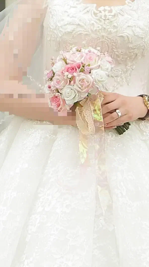 لباس عروس دانتل فرانسه|لباس|ری, دولتآباد|دیوار