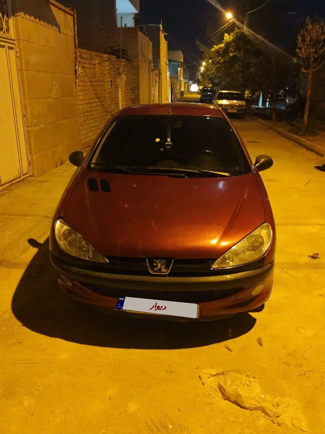 206تیپ 2|خودرو سواری و وانت|قم, زاویه|دیوار