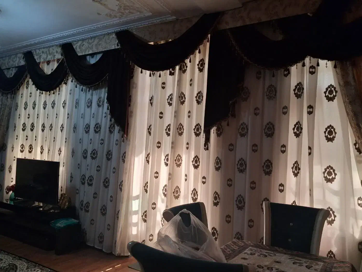 پرده سلطنتی|پرده، رانر، رومیزی|کازرون, |دیوار