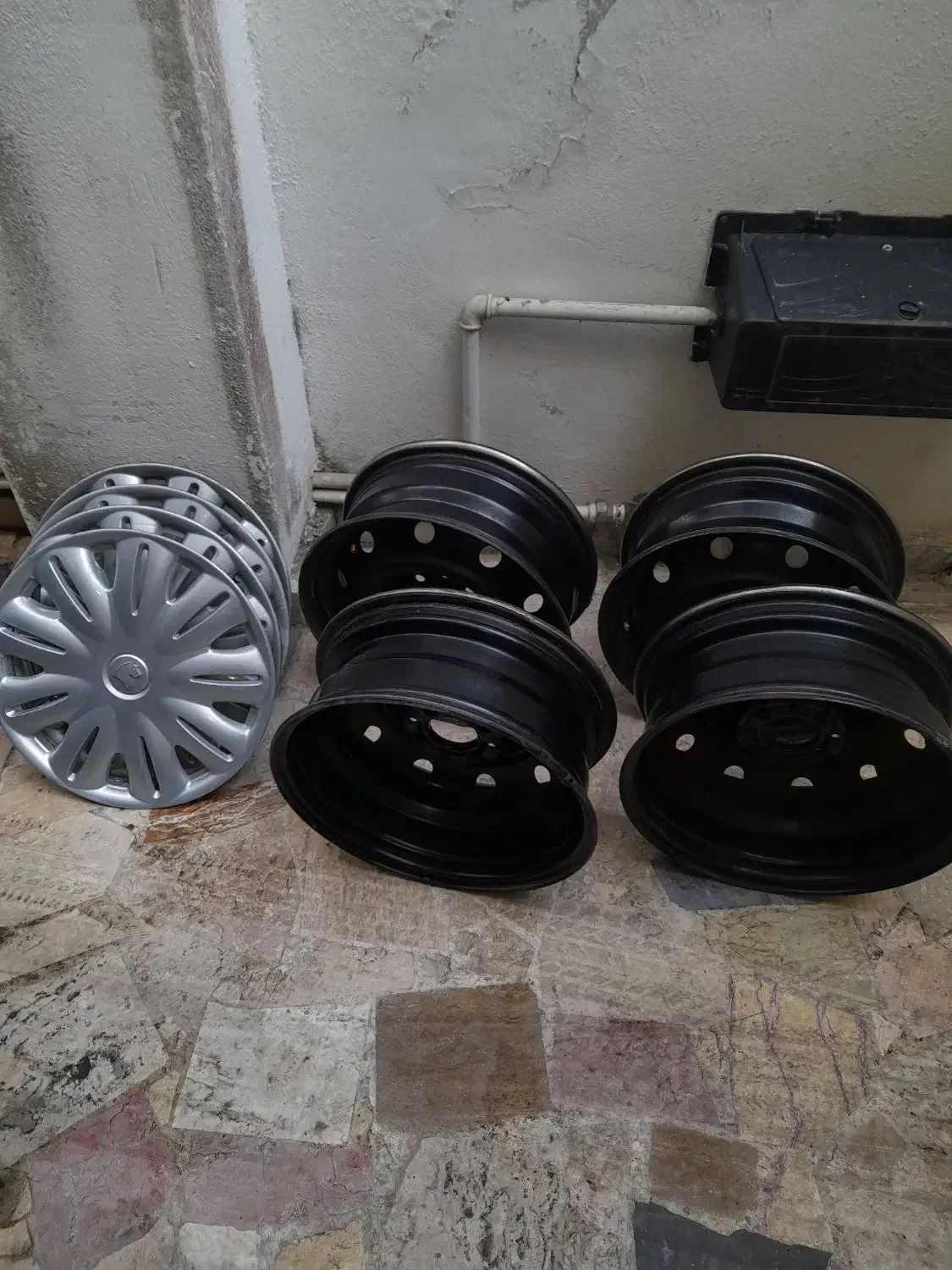 ۴ عدد رینگ ۱۵ سمند|قطعات یدکی و لوازم جانبی|بندر انزلی, تهران|دیوار