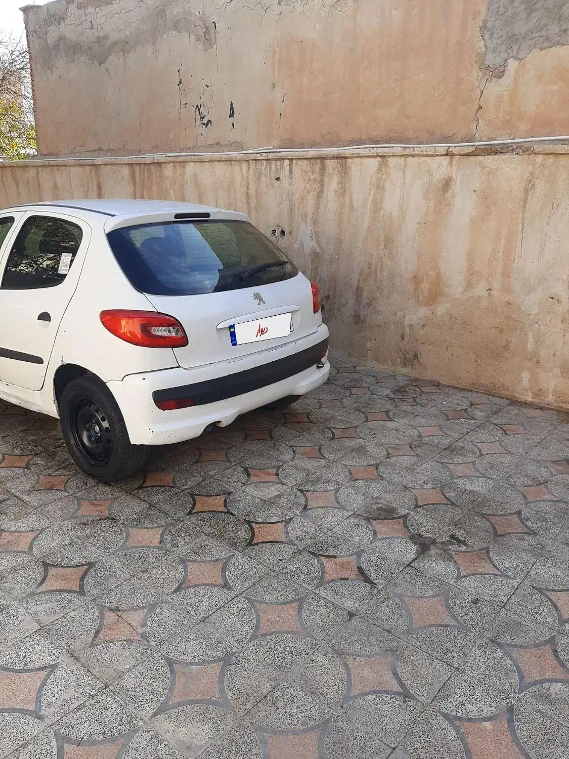 ۲۰۶ تیپ دو فرانسوی بی نظیر|خودرو سواری و وانت|شیراز, تندگویان|دیوار