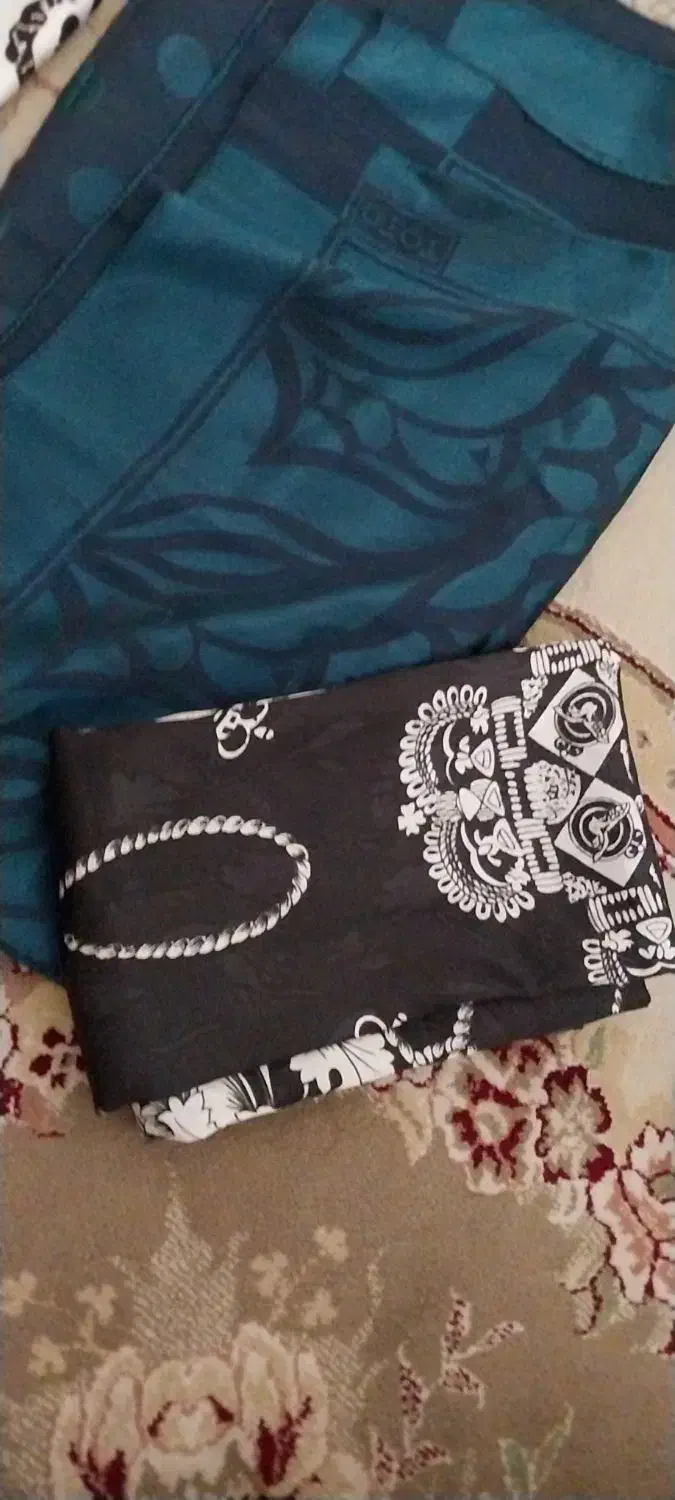 روسری ساتن و نخی|لباس|زنجان, |دیوار