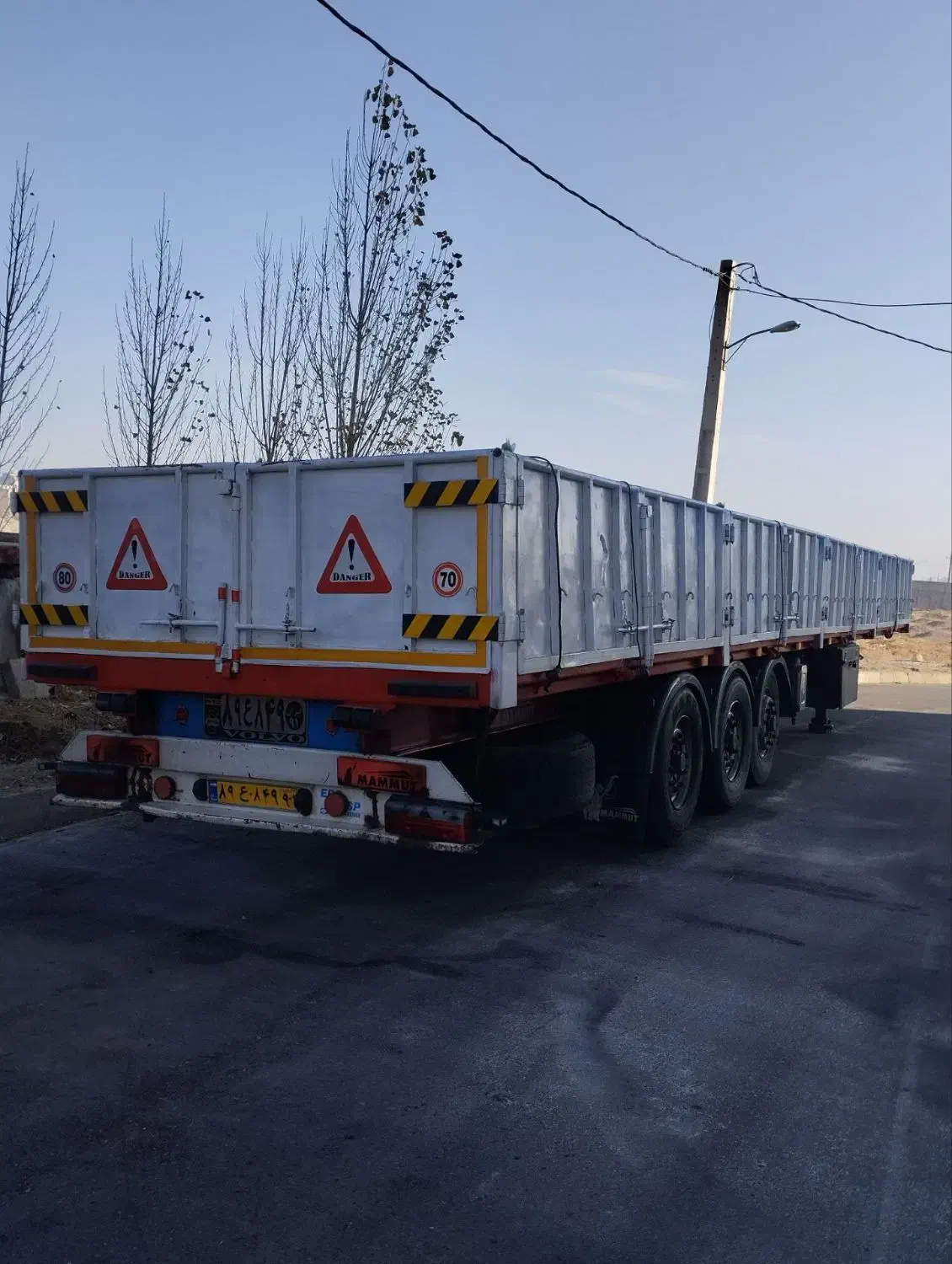 تریلی ماموت مدل۱۳۹۱|خودرو سنگین|اردبیل, |دیوار