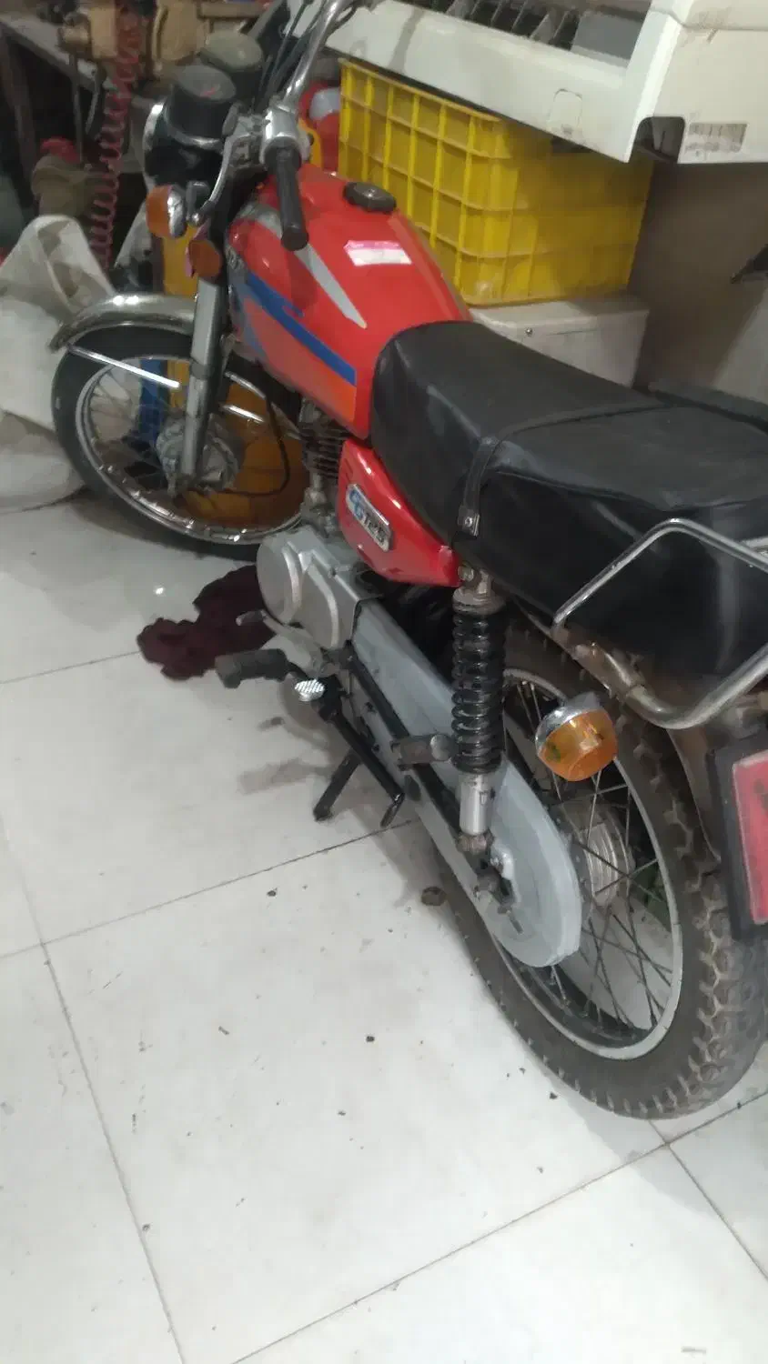 موتور سی جی مزایده|موتورسیکلت|پاکدشت, پاکدشت (مامازند)|دیوار