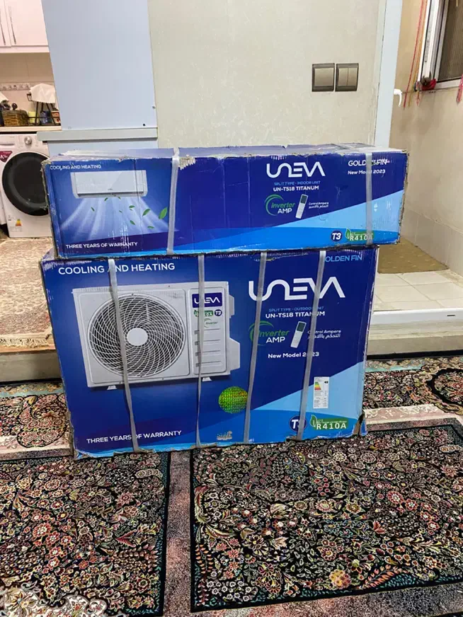 کولر گازی یونیوا ۱۸۰۰۰ اینورتر|کولر گازی و فن‌کوئل|محمدشهر, هزار واحدی|دیوار