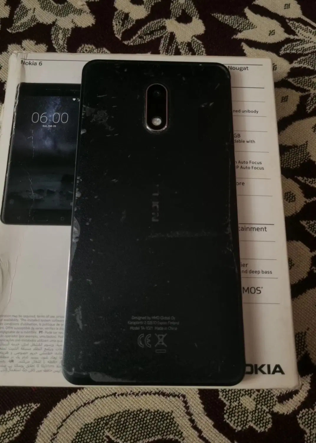 Nokia 6|موبایل|نقده, |دیوار