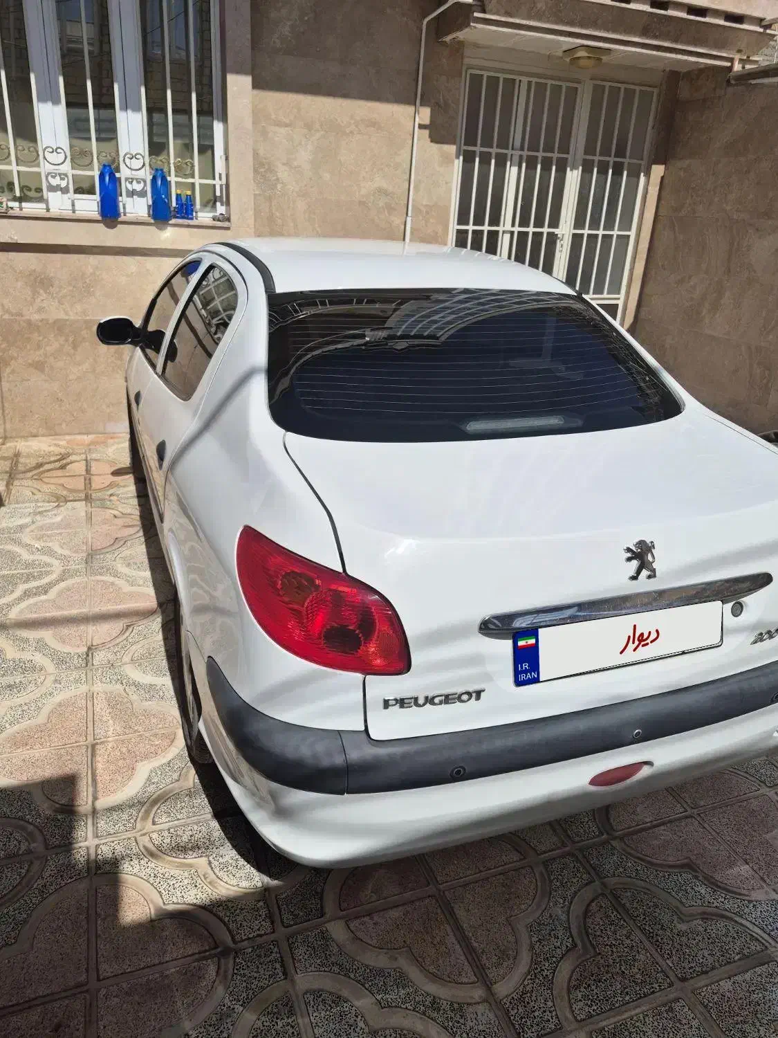 206sd v8 تمام فول بی نظیر خانگی|خودرو سواری و وانت|کرمانشاه, |دیوار