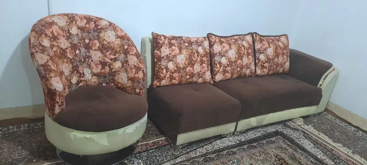 مبل ۸ نفره مدل L|مبلمان خانگی و میز عسلی|زاهدان, |دیوار