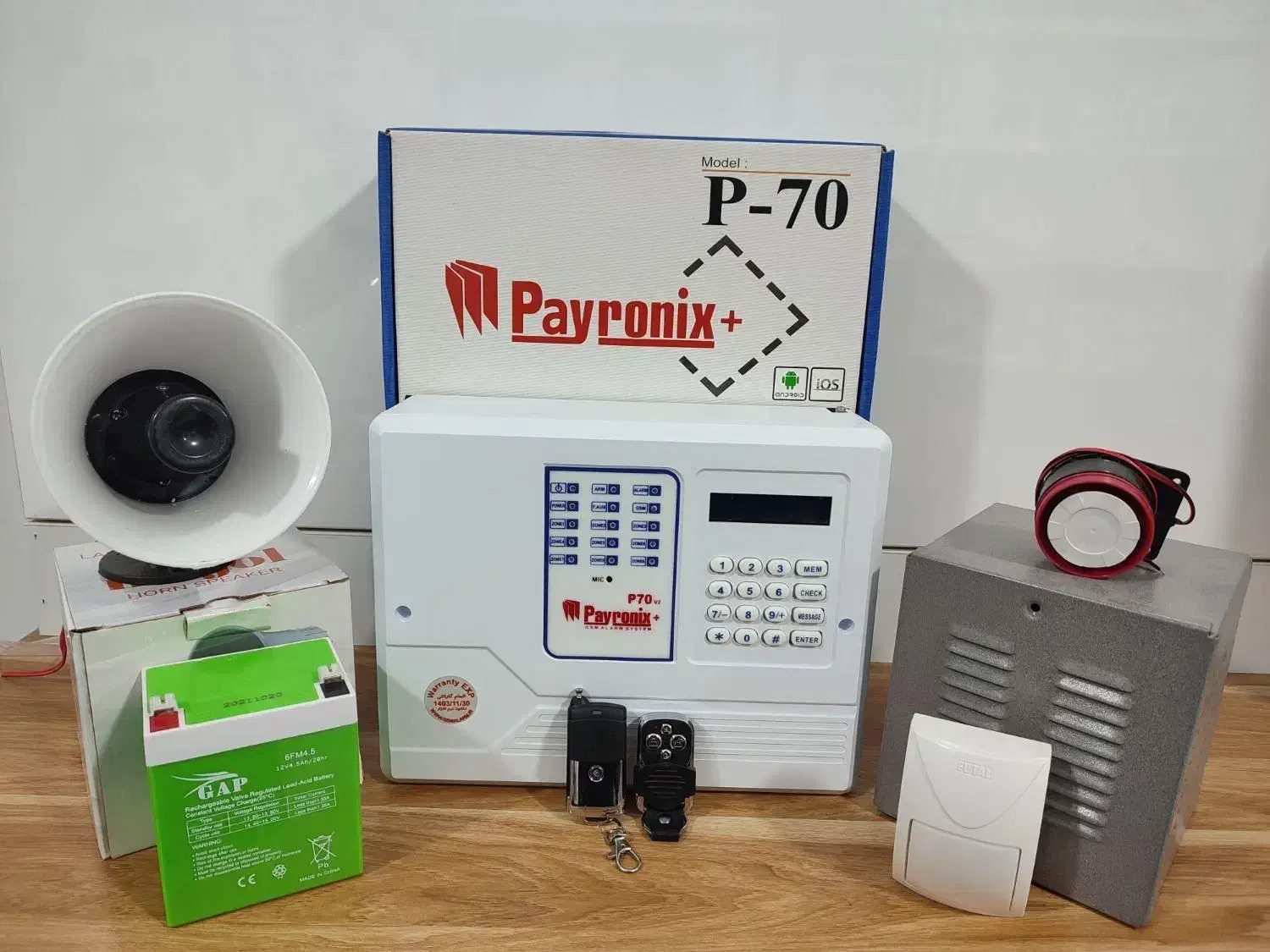 پک دزدگیر اماکن و فنس مجازی و دوربین سیمکارتی|دوربین مداربسته|بجنورد, |دیوار