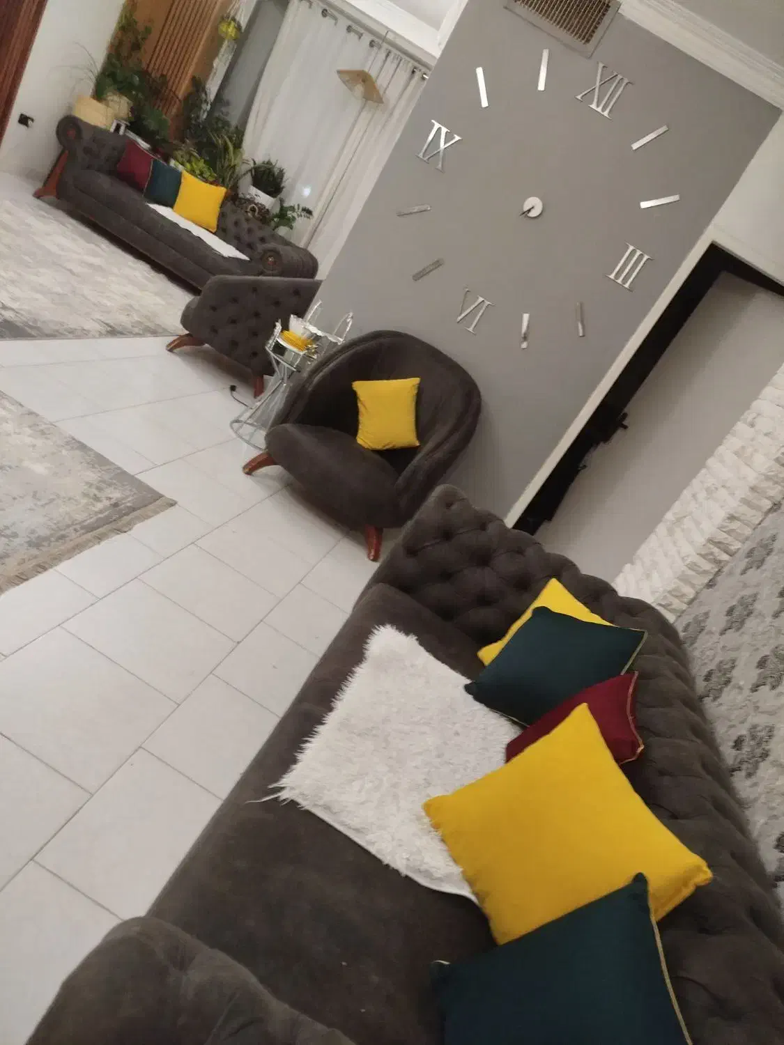 مبل چستر  هفت نفره و نهارخوری   شش نفره استیل|مبلمان خانگی و میز عسلی|کرج, شهرک طالقانی|دیوار