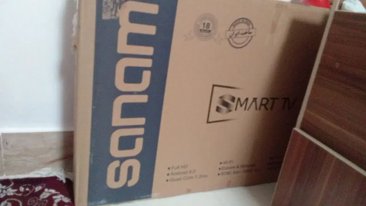 تلویزیون صنام اسمارت 43 نو|تلویزیون و پروژکتور|تربتحیدریه, داروپخش|دیوار