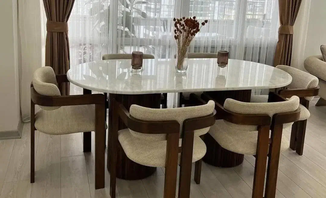 میز ناهار خوری|میز و صندلی غذاخوری|زاهدان, |دیوار