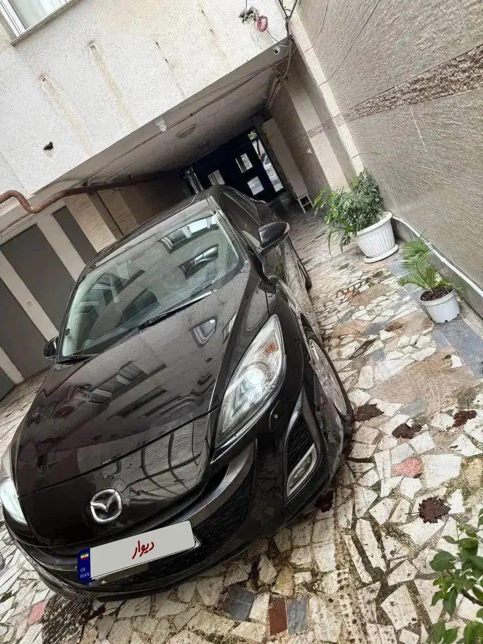 مزدا ۳ نیو تیپ ۳ صندوقدار مشکی|خودرو سواری و وانت|رشت, گلسار|دیوار