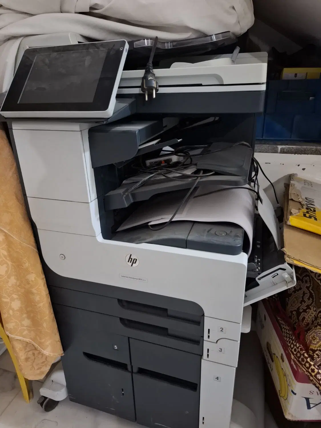 پرینترhp M725|پرینتر، اسکنر، کپی، فکس|سنندج, |دیوار