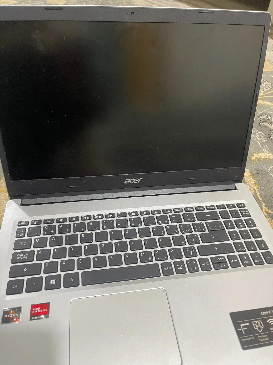 لپ تاب aser|رایانه همراه|محمدشهر, شهرک پیام (مهرالبرز)|دیوار