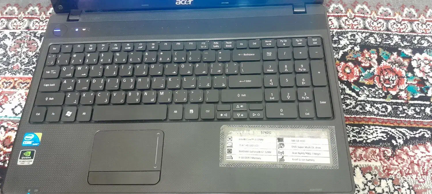 لپ تاپ acer|رایانه همراه|قم, شهرک مهدیه|دیوار